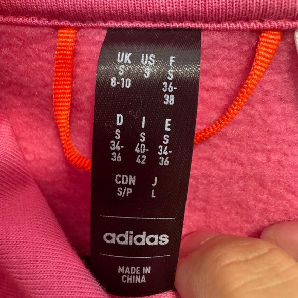Adidas Terrex Colorblock Hoodie Pink - Picture 7 of 12